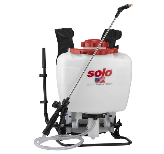 SOLO Model 425 Professional Backpack Sprayer, 4 Gallon Piston Pump