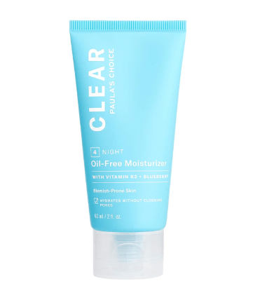 Paula's Choice CLEAR Oil-Free Face Moisturizer, Lightweight Facial Cream for Acne-Prone Skin, Hyaluronic Acid