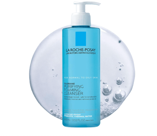 La Roche-Posay Toleriane Purifying Foaming Facial Cleanser, Oil Free Face Wash for Women & Men with Niacinamide + Ceramides
