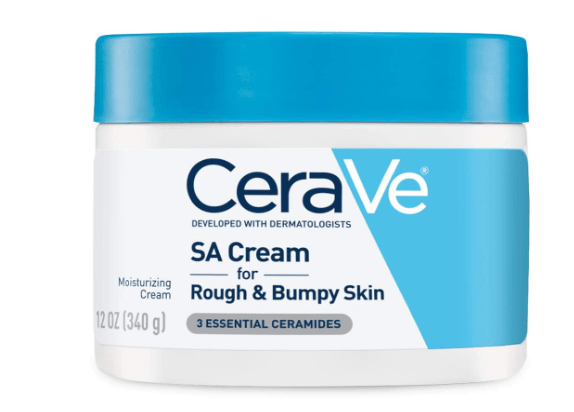 CeraVe Moisturizing Cream with Salicylic Acid, Exfoliating Body Cream with Lactic & Hyaluronic Acid, Niacinamide, and Ceramides
