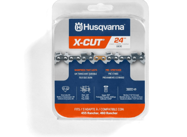 Husqvarna S83G 24 Chainsaw chain, 3/8'' Pitch, .050 Guage, 84 DL
