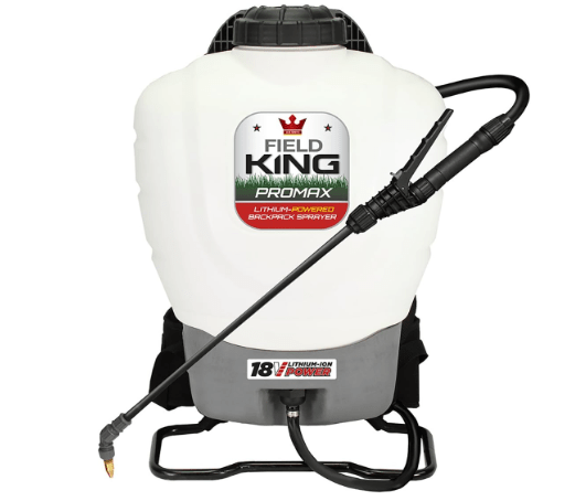 Field King 190515 Professionals Battery Powered Backpack Sprayer, 4 gal