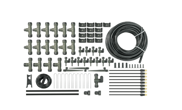 Vego Garden Irrigation Kit - Drip Irrigation System for Raised Garden Beds, Efficient Watering Solution for Vegetables, Flowers, and Plants, Easy DIY Installation (Large)