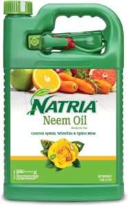 Natria Neem Oil Spray for Gardening - Ready-to-Use - Pest Control & Disease Control - Use for Houseplants and Home Gardens - 1 gal Bottle