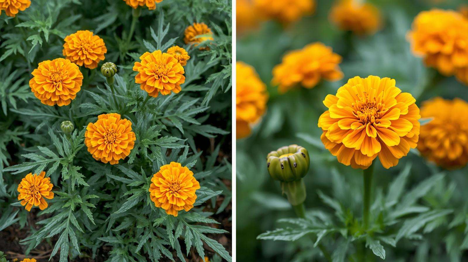 French vs African Marigolds for Pest Help
