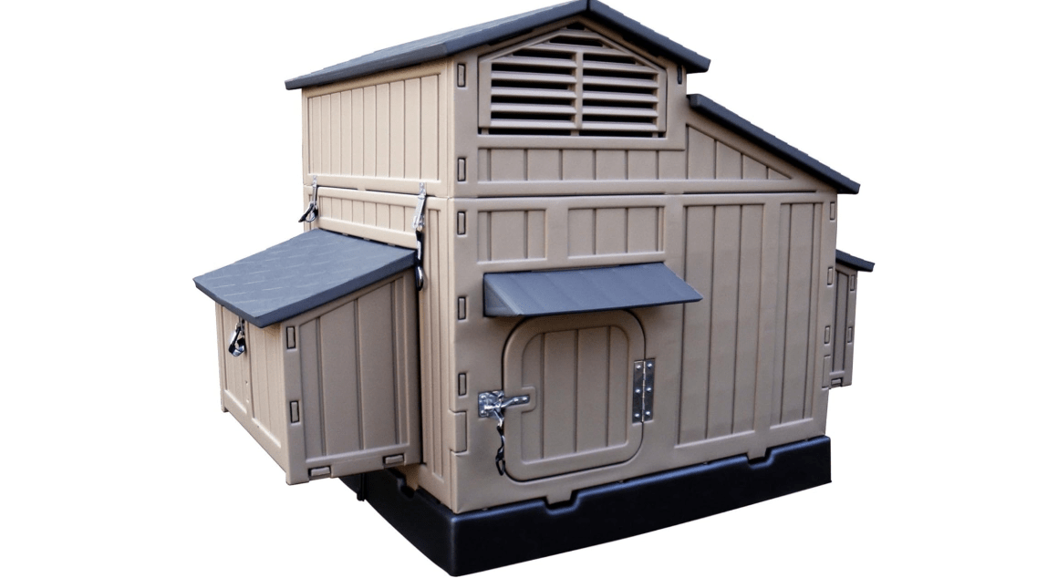 Formex Snap Lock Large Chicken Coop Backyard Hen House 4-6 Large 6-12 Bantams 
