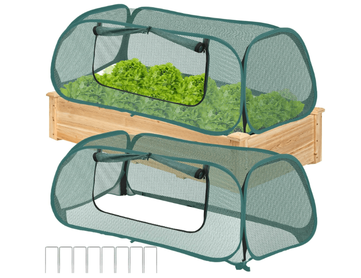 Agfabric Pop-Up Crop Protector Tent Bundle