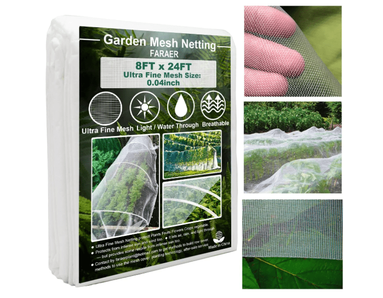 Faraer Garden Netting Kit with Ultra-Fine Mesh