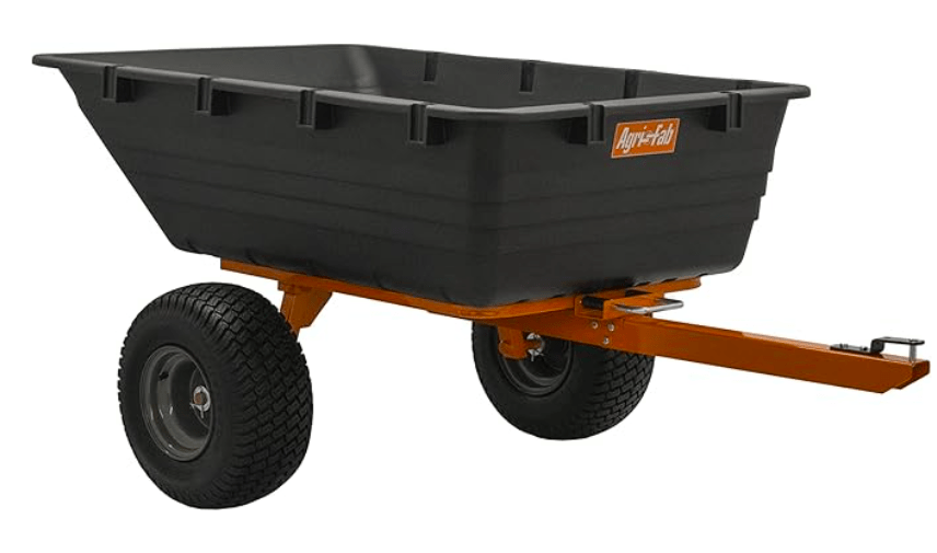 Agri-Fab 1000 lb Poly Tow Dump Cart – Best Tractor-Tow Option