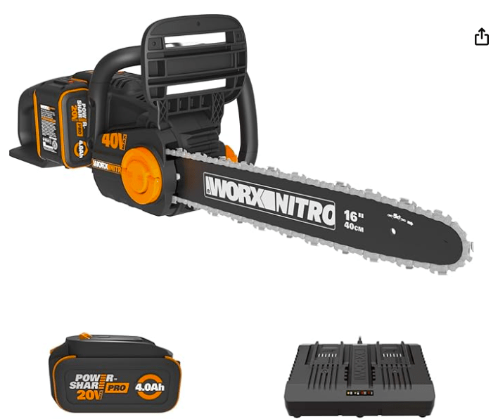 Worx WG385 Nitro 40V (Battery) – Best Battery-Powered Option