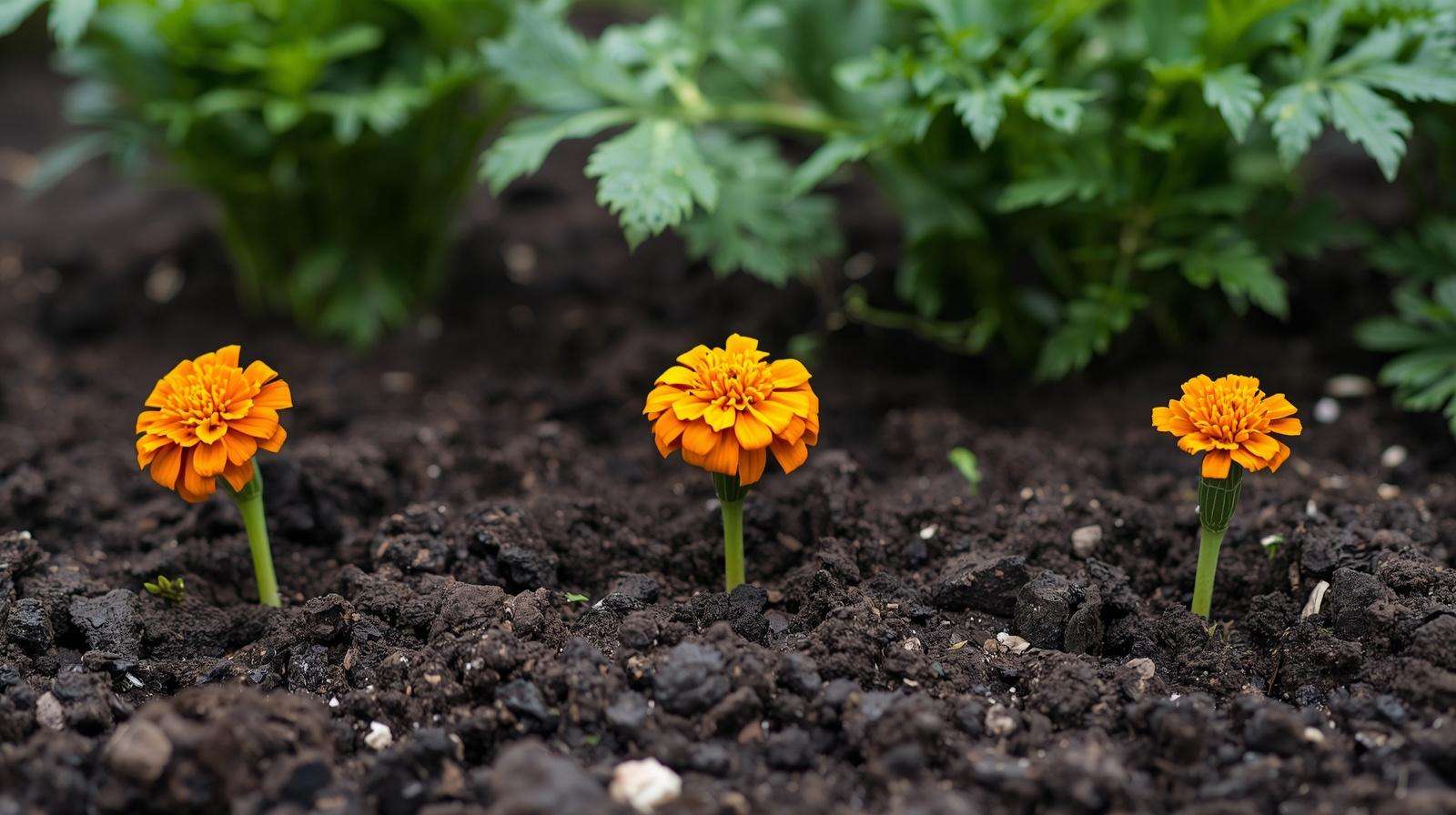French vs African Marigolds for Pest Help
