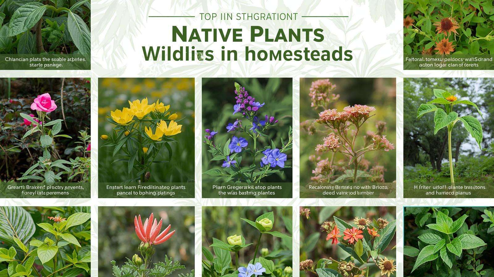 Designing Wildlife-Friendly Homesteads