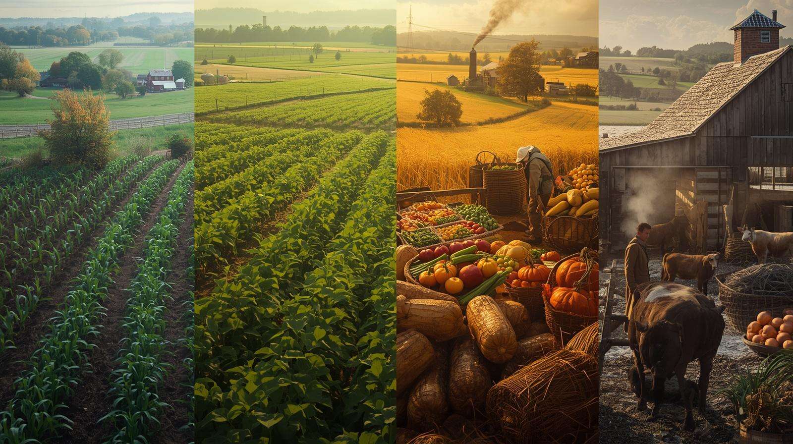 Seasonal homesteading schedule showing spring, summer, fall, and winter farm tasks