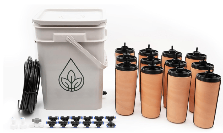 Thirsty Earth: CottaCup Automatic Olla Watering System for Your Garden 