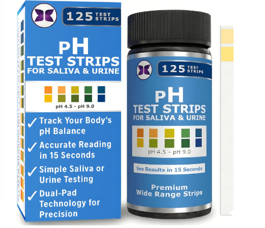 pH Test Strips for Testing Alkaline and Acid Levels in The Body. Track & Monitor Your pH Level Using Saliva and Urine. pH Tester for Highly Accurate Results in Seconds.