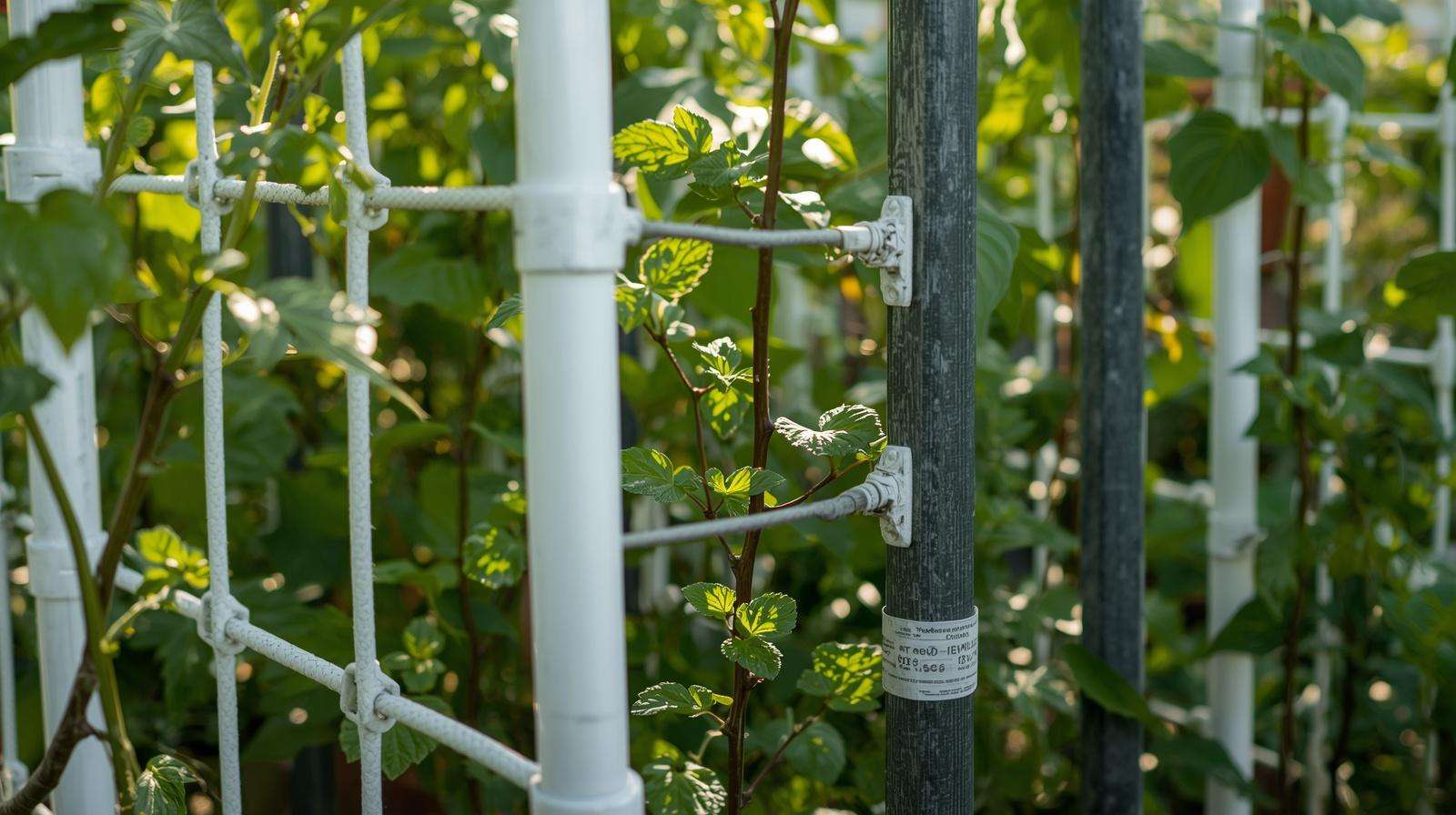 Cheap PVC and Conduit Trellises