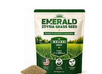 227g Emerald Zoysia Grass Seed, Zoysia Grass Seeds for Lawn, Soft & Dense
