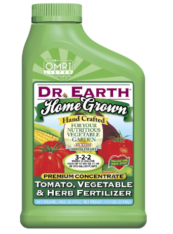 Dr. Earth Home Grown Tomato, Vegetable & Herb Liquid Fertilizer 24 oz Concentrate