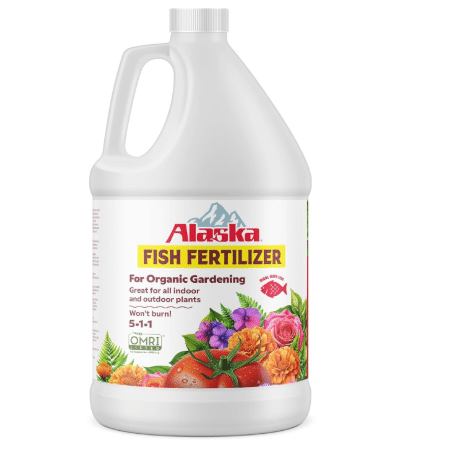 Alaska Fish Fertilizer for Plants, OMRI Listed 5-1-1