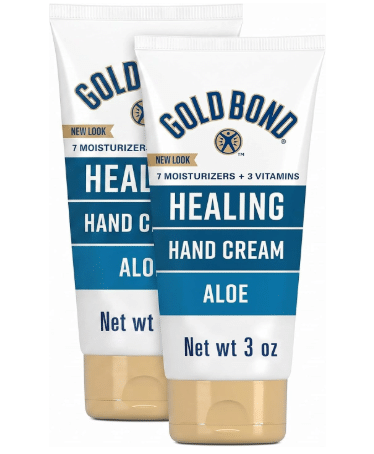 Gold Bond Healing Hand Cream, Hand Cream With Aloe, Moisture That Lasts Through Handwashing, 3 oz. (