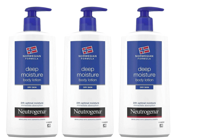Neutrogena Deep Moisture Body Lotion for Dry Skin, Norwegian Formula, 24 Hour Moisture, 13.5 Ounce