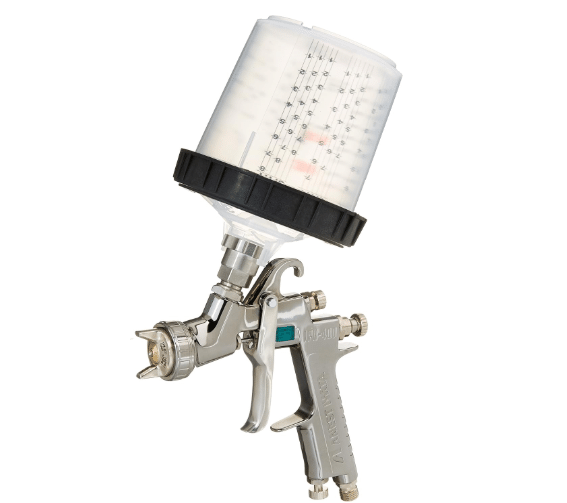 Iwata IWA5640 LPH400-134LV Center Post Gravity Feed HVLP Spray Gun