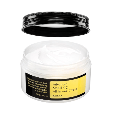 COSRX Snail Mucin 92% Face Moisturizer for Soft & Glowy Skin, 3.52 oz.