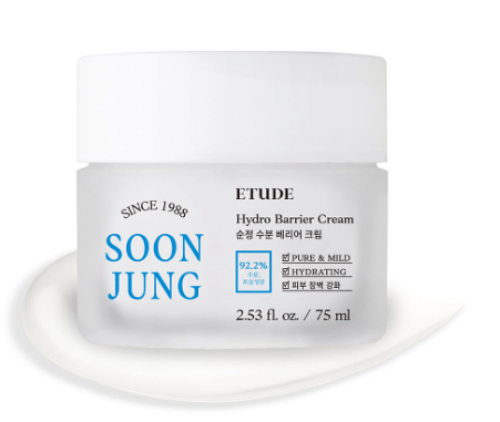 ETUDE SoonJung Hydro Barrier Gel Cream, Face Moisturizer, 2.53 fl oz