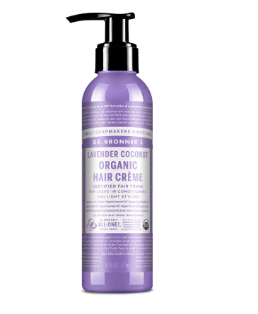 Dr. Bronner's - Organic Hair Creme (Lavender Coconut, 6 Ounce)