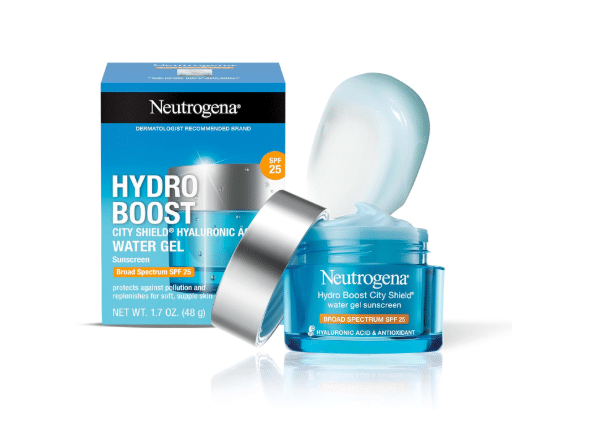 Neutrogena Hydro Boost City Shield Water Gel Face Moisturizer SPF 25 1.7 oz