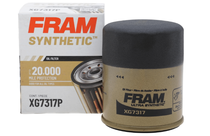 FRAM Synthetic XG7317P 20K Mile Change Automotive Replacement Engine Oil Filter for Synthetic Oil Changes,