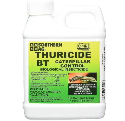 Southern Ag Thuricide BT Caterpillar Control, 16oz - Pint
