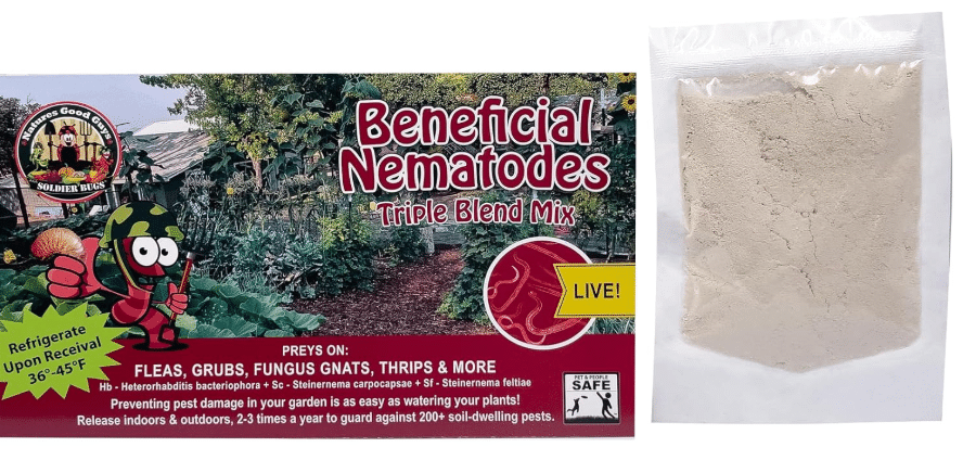 NaturesGoodGuys Triple Blend Beneficial Nematodes HB+SC+SF, 500 Million
