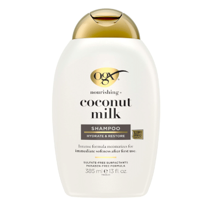 OGX Nourishing + Coconut Milk Moisturizing Shampoo, 13 fl oz