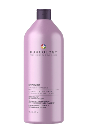 Pureology Hydrate Shampoo – Moisturizes & Nourishes Dry Hair, Sulfate-Free