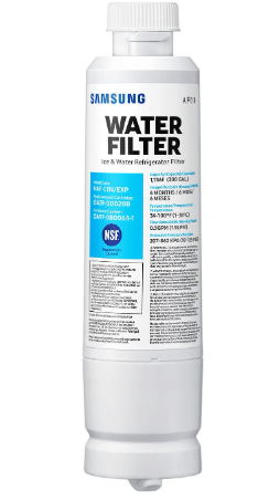SAMSUNG Genuine Filter for Refrigerator Water and Ice, Carbon Block Filtration for Clean, Clear Drinking Water, 6-Month Life, HAF-CIN/EXP, 1 Pack
