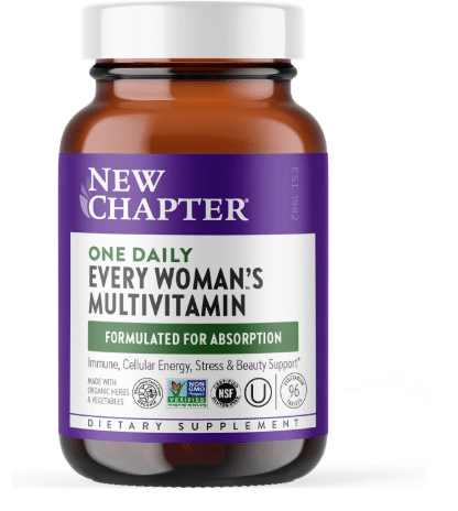 New Chapter Every Woman's One Daily Multivitamin 18+, 96 Tablets
