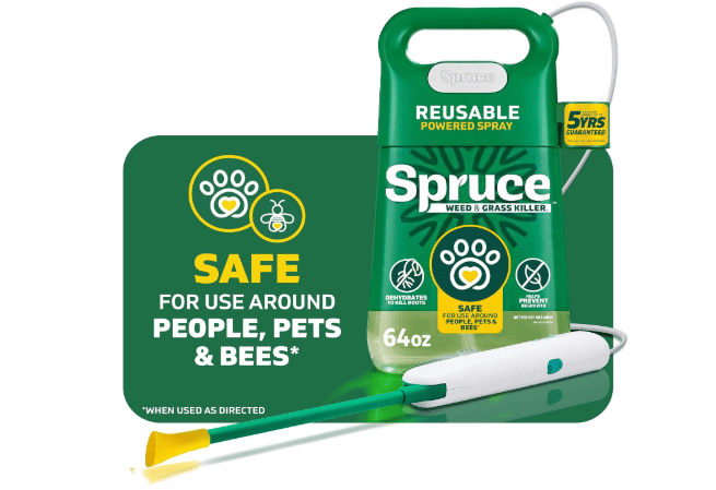 Spruce Snap & Spray Weed & Grass Killer₃ Powered Starter Kit, 64 Oz