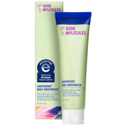 Good Molecules Lightweight Daily Moisturizer, Face Cream, 3.38 fl oz