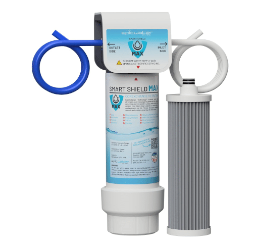 Epic Water Filters Smart Shield MAX Under-Sink Water Filtration System - Filters Made in USA | Removes 99.99% of Contaminants | Triple-Layer CoreXchange™ Technology | 750-Gallon Capacity
