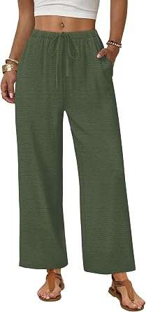 Sampeel Wide-Leg Drawstring Palazzo Pants