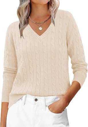 Classic Cable Knit Pullover