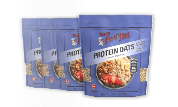 Bob's Red Mill High Protein Oats, 32oz (4 Pack)
