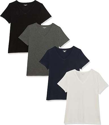 Amazon Essentials Classic-Fit Short-Sleeve V-Neck