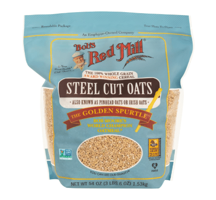 Bob's Red Mill Steel Cut Oats, 54oz (4 Pack)