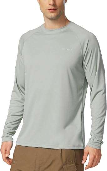 BALEAF Men's UPF 50+ Sun Protection Long Sleeve Shirt