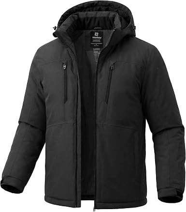Wantdo — Men's Mountain Waterproof Ski Jacket