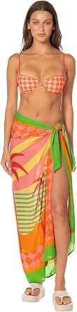 Maaji Chiffon Open-Front Kimono
