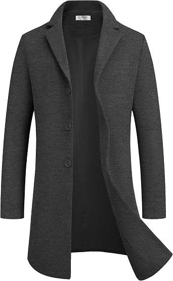 Classic Single-Breasted Trench Coat