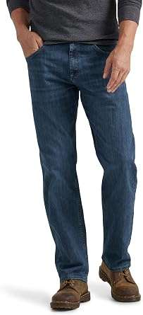 Wrangler Authentics Men’s Comfort Flex Waist Relaxed Fit Jean